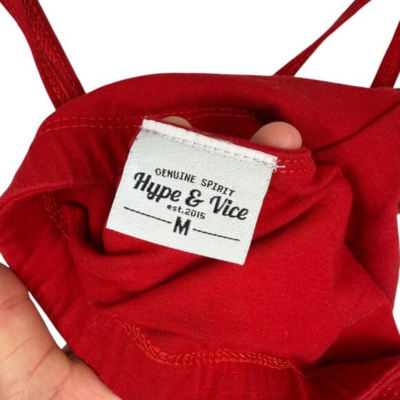 Hype Vice University of Southern California USC Fight On Red Bandeau Tank-Medium - Picture 3 of 4